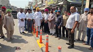 ਬੋੜਾਂ ਗੇਟ ਦੇ ਦੁਕਾਨਦਾਰਾਂ ਨੇ ਵਿਧਾਇਕ ਨੂੰ ਸੁਣਾਏ ਦੁਖੜੇ