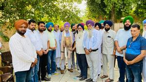 ਅੰਗਦ ਸਿੰਘ ਢਿੱਲੋਂ ਦੇ ਪਿਤਾ ਨੈਨਇੰਦਰ ਸਿੰਘ ਦਾ ਸਨਮਾਨ