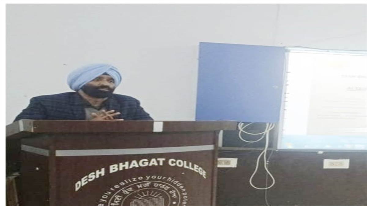 ਦੇਸ਼ ਭਗਤ ਕਾਲਜ ’ਚ ਏਆਈ ਵਿਸ਼ੇ ’ਤੇ ਵਰਕਸ਼ਾਪ ਕਰਵਾਈ