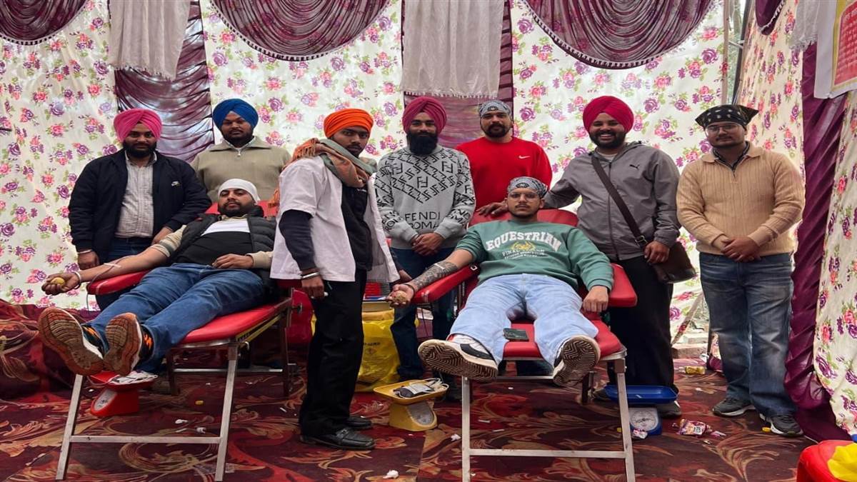 ਸ਼ਹੀਦ ਬਾਬਾ ਦੀਪ ਸਿੰਘ ਦੇ ਜੋੜ ਮੇਲੇ ਮੌਕੇ ਖੂਨਦਾਨ ਤੇ ਮੈਡੀਕਲ ਕੈਂਪ ਲਗਾਇਆ