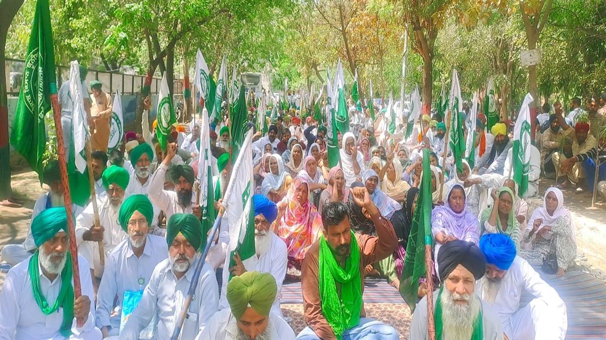 ਹਸਨਪੁਰ ਦੇ ਪਰਿਵਾਰ ਨੂੰ ਨਿਆਂ ਦਿਵਾਉਣ ਲਈ ਐੱਸਐੱਸਪੀ ਦਫ਼ਤਰ ਅੱਗੇ ਮੋਰਚਾ