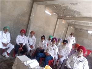 ਪੱਟੀ ’ਚ ਸੇਵਾ-ਮੁਕਤ ਪੁਲਿਸ ਮੁਲਾਜ਼ਮਾਂ ਦੀ ਅਹਿਮ ਮੀਟਿੰਗ