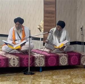 ਸ਼ਰਧਾ ਨਾਲ ਮਨਾਇਆ ਗੁਰੂ ਗ੍ਰੰਥ ਸਾਹਿਬ ਜੀ ਦਾ ਪਹਿਲਾ ਪ੍ਰਕਾਸ਼ ਦਿਹਾੜਾ