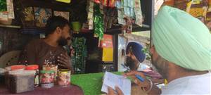 ਤੰਬਾਕੂ ਕੰਟਰੋਲ ਐਕਟ ਦੀ ਉਲੰਘਣਾ ਕਰਨ ਵਾਲੇ ਦੁਕਾਨਦਾਰਾਂ ਦੇ ਕੱਟੇ ਚਲਾਨ