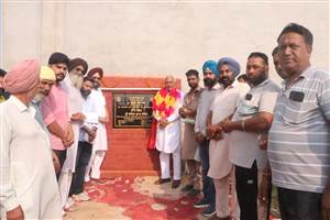 ਮੰਤਰੀ ਗੋਇਲ ਨੇ 2.50 ਕਰੋੜ ਦੀ ਲਾਗਤ ਨਾਲ ਤਿੰਨ ਡਰੇਨ ਪੁਲਾਂ ਦੇ ਰੱਖੇ ਨੀਂਹ ਪੱਥਰ