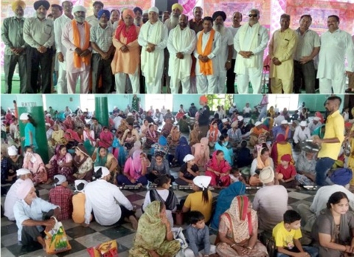 ਰੱਤੂ ਜਠੇਰੇ ਸ਼ਰਾਧ ਮੇਲੇ 'ਚ ਨਤਮਸਤਕ ਹੋਏ ਹਜ਼ਾਰਾਂ ਰੱਤੂ ਪਰਿਵਾਰ