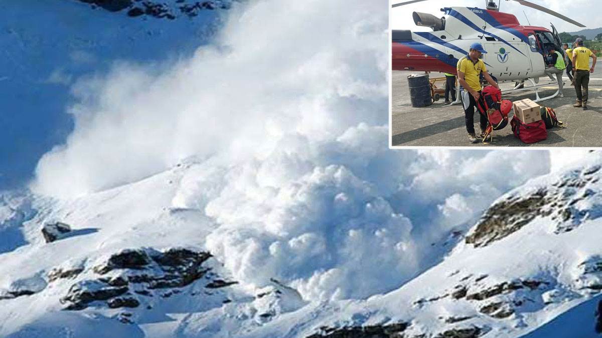 uttarakhand uttarkashi avalanche in uttarkashi nehru mountaineering institute training group stuck in uttarkashi