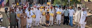 ਕੋਟ ਸ਼ਮੀਰ ’ਚ ‘ਆਪ’ ਵਰਕਰਾਂ ਵੱਲੋਂ ਡੋਰ-ਟੂ-ਡੋਰ ਮੁਹਿੰਮ