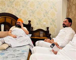 ਗੌਤਮ ਸੇਠ ਗੁੱਡੂ ਵੱਲੋਂ ਕੁਲਬੀਰ ਜੀਰਾ ਨਾਲ ਮੁਲਾਕਾਤ