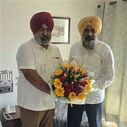 ਜ਼ਰੂਰੀ.......ਹਰਵਿੰਦਰਪਾਲ ਸ਼ਾਹਬਾਦ ਨੇ ਪਰਗਟ ਸਿੰਘ ਨੂੰ ਦਿੱਤੀ ਵਧਾਈ