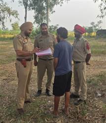 ਕਿਸ਼ਨਗੜ੍ਹ ਪੁਲਿਸ ਵੱਲੋਂ ਨਾਜਾਇਜ਼ ਪਿਸਤੌਲ ਤੇ ਤਿੰਨ ਕਾਰਤੂਸਾਂ ਸਣੇ ਨੌਜਵਾਨ ਕਾਬੂ