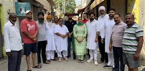ਪ੍ਰਧਾਨ ਸੰਦੀਪ ਕੌਰ ਚੀਮਾ ਨੇ ਕਰਵਾਇਆ ਸੜਕ ਦਾ ਨਿਰਮਾਣ ਸ਼ੁਰੂ