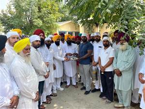 ਵਿਧਾਇਕ ਮਨਜੀਤ ਬਿਲਾਸਪੁਰ ਦੇ ਮਾਤਾ ਜੀ ਦਾ ਅੰਗੀਠਾ ਸੰਭਾਲਿਆ