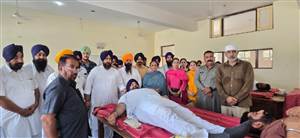 ਖੂਨਦਾਨ ਕੈਂਪ ਕਰਨਾ ਸ਼ਲਾਘਾਯੋਗ : ਜਗਮੀਤ ਹਰਿਆਊ