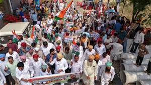 ਨਸ਼ਿਆਂ ਵਿਰੁੱਧ ਸ਼ੇਰਪੁਰ ’ਚ ਕਾਂਗਰਸ ਵੱਲੋਂ ਰੋਸ ਮਾਰਚ