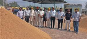 ਚੇਅਰਮੈਨ ਕੋਟ ਨੇ ਮੰਡੀ ’ਚ ਸ਼ੁਰੂ ਕਰਵਾਈ ਝੋਨੇ ਦੀ ਸਰਕਾਰੀ ਖਰੀਦ