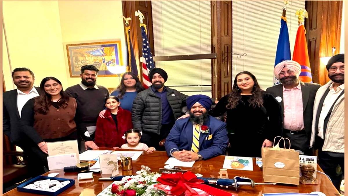 ਸਵਰਨਜੀਤ ਸਿੰਘ ਖ਼ਾਲਸਾ ਨੇ ਕਨੈਕਟੀਕਟ ਦੇ ਪਹਿਲੇ ਸਿੱਖ ਮੇਅਰ ਵਜੋਂ ਚੁੱਕੀ ਸਹੁੰ