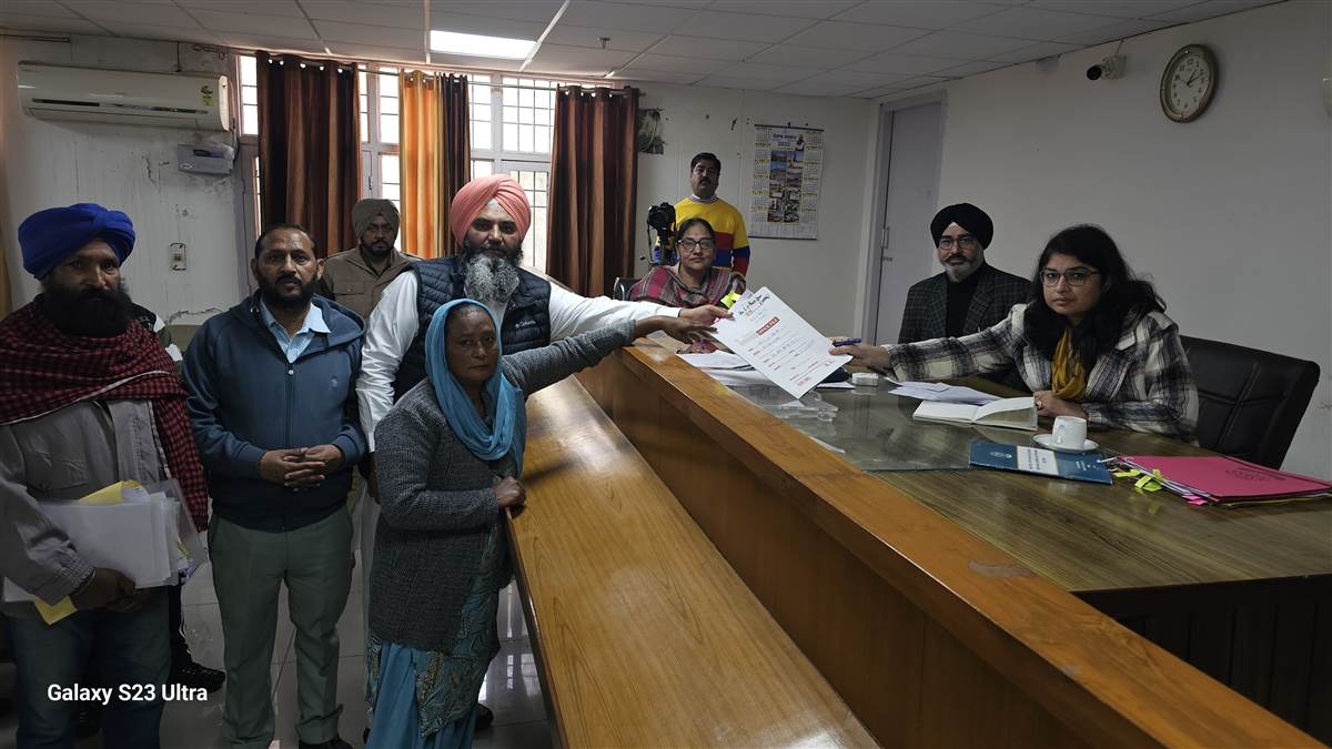 ਭਾਜਪਾ ਦੇ ਵੱਖ-ਵੱਖ ਉਮੀਦਵਾਰਾਂ ਨੇ ਭਰੇ ਫਾਰਮ