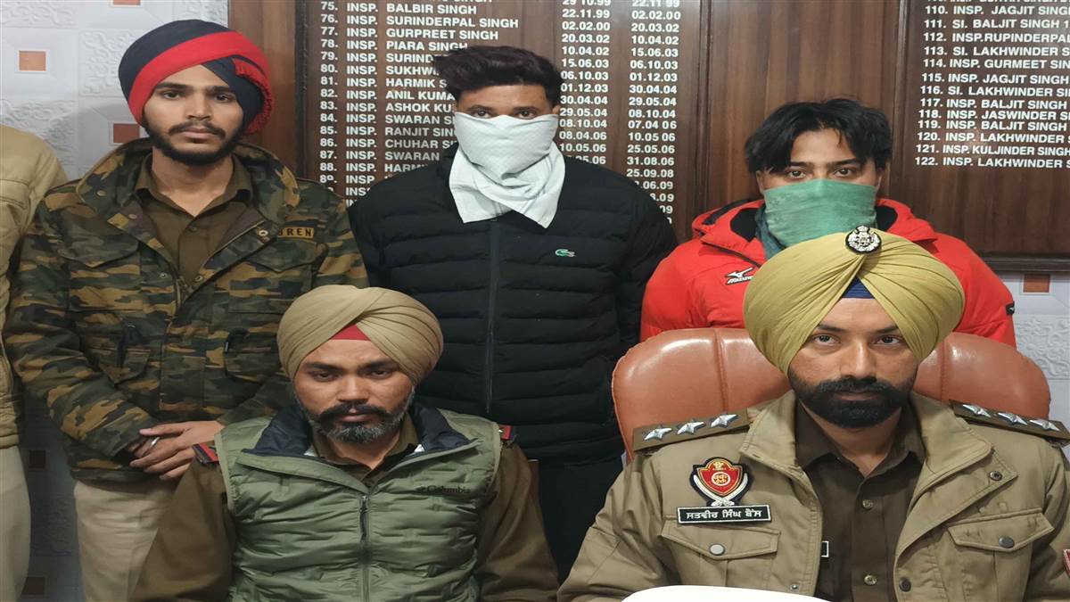 100 ਗ੍ਰਾਮ ਹੈਰੋਇਨ ਸਮੇਤ ਦੋ ਮੁਲਜ਼ਮ ਕਾਬੂ