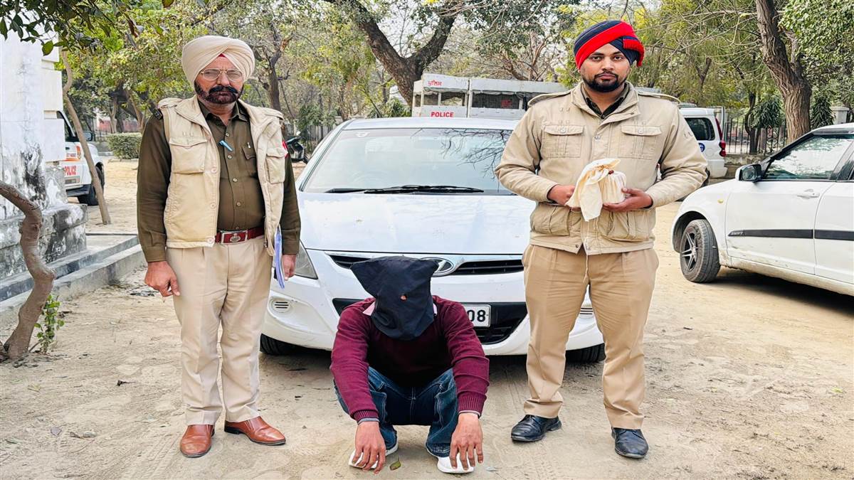 166 ਗ੍ਰਾਮ ਹੈਰੋਇਨ ਵਿਅਕਤੀ ਕਾਬੂ, ਮਾਮਲਾ ਦਰਜ