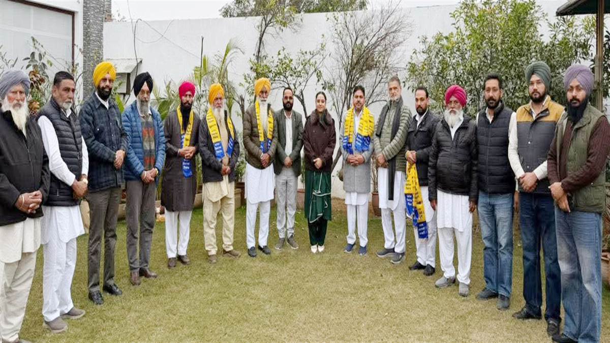ਰਵਿੰਦਰ ਰਾਜੂ ਸਾਥੀਆਂ ਸਮੇਤ ਆਮ ਆਦਮੀ ਪਾਰਟੀ ’ਚ ਸ਼ਾਮਲ