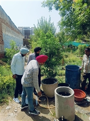 ਵੱਖ-ਵੱਖ ਇਲਾਕਿਆਂ ਤੇ ਨਰਸਰੀਆਂ ’ਚ ਕੀਤਾ ਗਿਆ ਡੇਂਗੂ ਸਰਵੇ