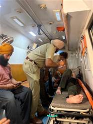 ਕੰਟੇਨਰ ਤੇ ਕੈਂਟਰ ’ਚ ਭਿਆਨਕ ਟੱਕਰ, ਦੋਵੇਂ ਡਰਾਈਵਰ ਗੰਭੀਰ ਜ਼ਖਮੀ
