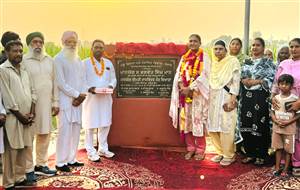 ਪਿੰਡ ਸ਼ਾਹਪੁਰ ’ਚ ਸੋਲਿਡ ਵੇਸਟ ਮੈਨੇਜਮੈਂਟ ਪਲਾਂਟ ਦਾ ਉਦਘਾਟਨ
