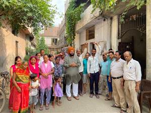 ਹਲਕਾ ਵਾਸੀਆਂ ਦੀਆਂ ਦਿੱਕਤਾਂ ਸੁਣ ਕੇ ਉਨ੍ਹਾਂ ਦਾ ਹੱਲ ਕਰਵਾਉਣ ਦਾ ਦਿੱਤਾ ਭਰੋਸਾ