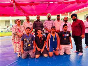 ਖੇਡਾਂ ਵਤਨ ਪੰਜਾਬ ਦੀਆਂ ਤਹਿਤ ਹੋਇਆ ਕੁਸ਼ਤੀ ਮੁਕਾਬਲਾ