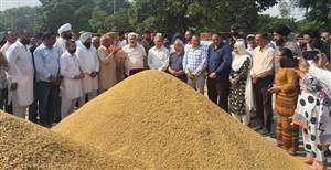ਖਰੀਦ ਦੌਰਾਨ ਕਿਸਾਨਾਂ, ਆੜ੍ਹਤੀਆਂ ਤੇ ਮਿੱਲਰਾਂ ਨੂੰ ਨਹੀਂ ਆਉਣ ਦਿੱਤੀ ਜਾ ਰਹੀ ਕੋਈ ਦਿੱਕਤ : ਲਾਲ ਚੰਦ ਕਟਾਰੂ ਚੱਕ