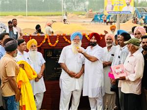 ਰਣਜੋਧ ਸਿੰਘ ਹਡਾਣਾ ਵੱਲੋਂ ਨਵੀਂ ਅਨਾਜ ਮੰਡੀ ਦਾ ਉਦਘਾਟਨ