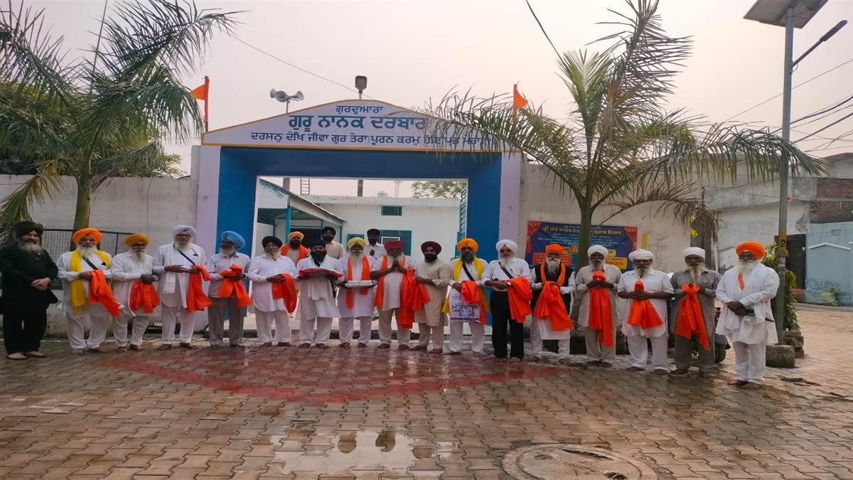 ਨਗਰ ਕੀਰਤਨ ਦਾ ਕੀਤਾ ਸ਼ਾਨਦਾਰ ਸਵਾਗਤ