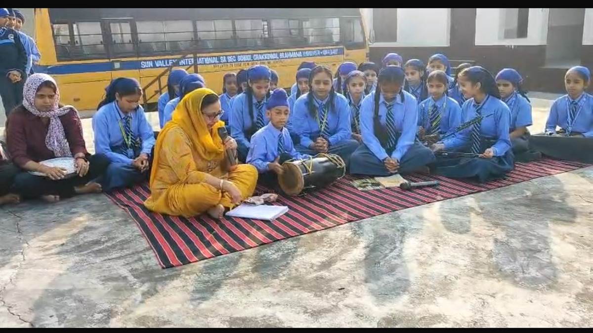 ਸਨ ਵੈਲੀ ਇੰਟਰਨੈਸ਼ਨਲ ਸਕੂਲ ’ਚ ਮਨਾਈ ਗਈ ਗੁਰੂ ਨਾਨਕ ਜਯੰਤੀ