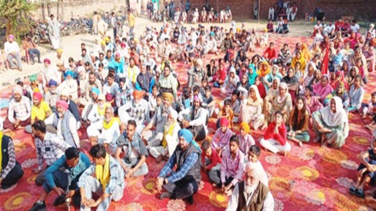 'ਸੰਮਾਂ ਵਾਲੀ ਡਾਂਗ' ਨਾਟਕ ਦਾ ਮੰਚਨ ਕੀਤਾ