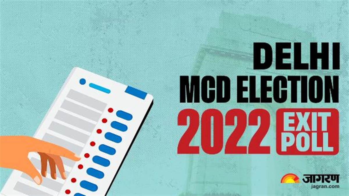 MCD Exit Poll 2022 AAP is getting a big lead in exit poll this time behind BJP