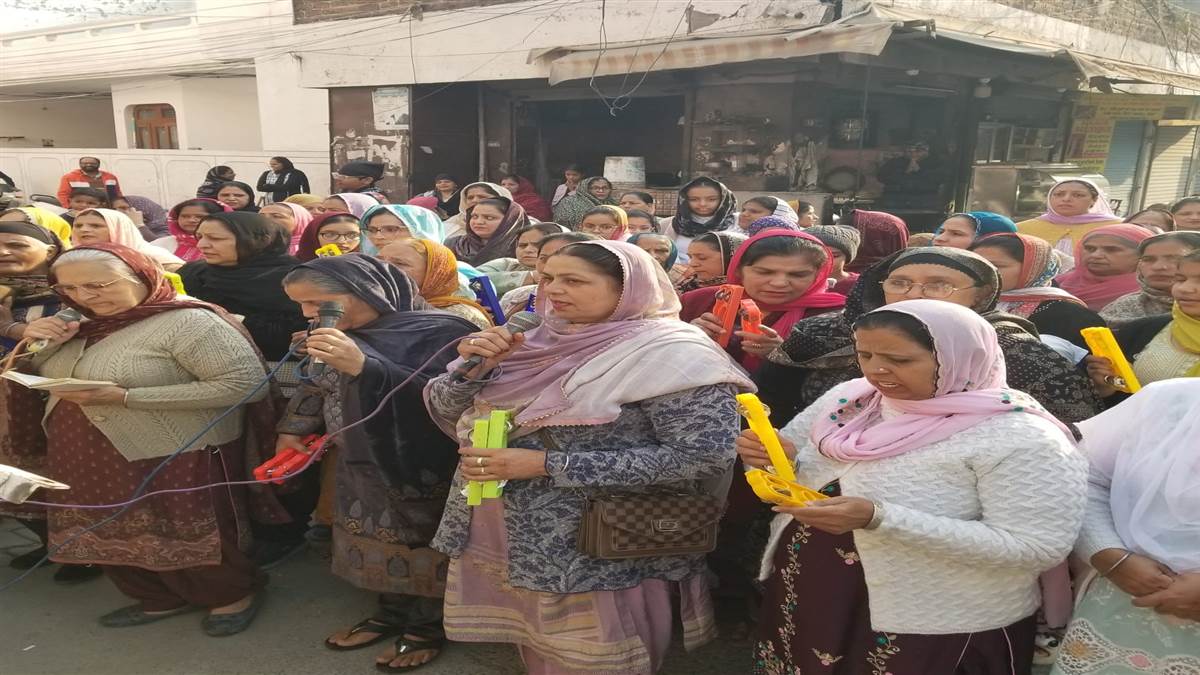 ਸਾਹਿਬਜਾਦਿਆਂ ਦੀ ਲਾਸਾਨੀ ਸ਼ਹਾਦਤ ਨੂੰ ਸਮਰਪਿਤ ਨਗਰ ਕੀਰਤਨ ਸਜਾਇਆ