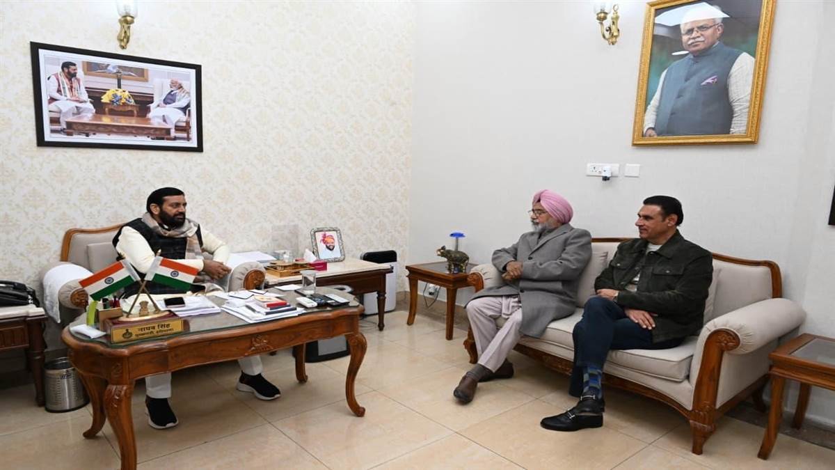 ਗੁਰਦਰਸ਼ਨ ਸਿੰਘ ਸੈਣੀ ਦੀ ਸੀਐੱਮ ਨਾਇਬ ਸਿੰਘ ਸੈਣੀ ਨਾਲ ਅਹਿਮ ਮੁਲਾਕਾਤ
