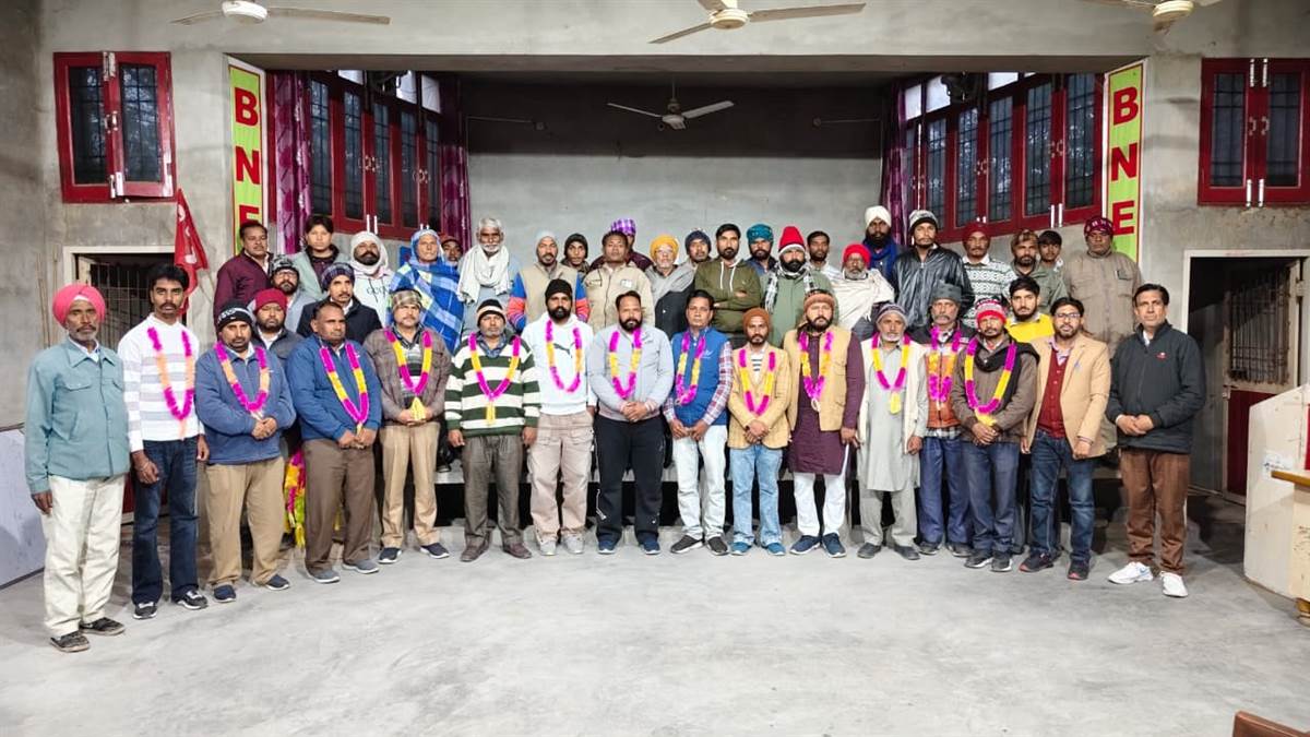 ਹਰਚਰਨ ਪਾਲੀਵਾਲਾ ਪ੍ਰਧਾਨ ਅਤੇ ਪਰਮਜੀਤ ਸਿੰਘ ਸੋਹਣਾ ਸਾਂਦੜ ਸਕੱਤਰ ਚੁਣੇ