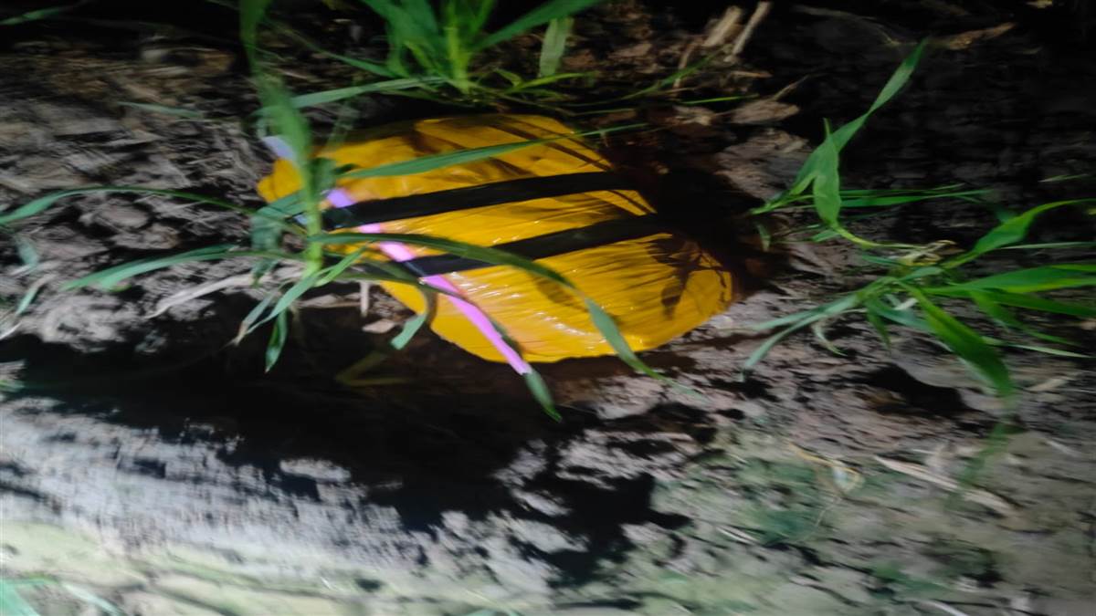 ਸਰਹੱਦ 'ਤੇ ਡਰੋਨ ਦੀ ਦਸਤਕ: BSF ਤੇ ਪੁਲਿਸ ਨੇ ਖੇਤਾਂ 'ਚੋਂ ਬਰਾਮਦ ਕੀਤਾ ਸ਼ੱਕੀ ਪੈਕਟ, ਸਰਚ ਅਪਰੇਸ਼ਨ ਜਾਰੀ