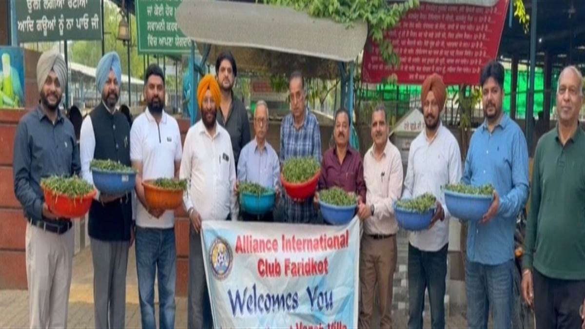ਅਲਾਇੰਸ ਕਲੱਬ ਫ਼ਰੀਦਕੋਟ ਨੇ ਕੀਤੀ ਗਊਮਾਤਾ ਦੀ ਸੇਵਾ