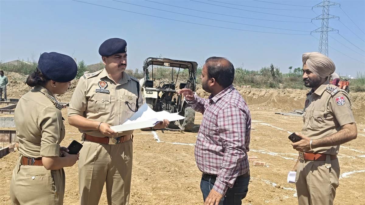 ਨਵੇਂ ਪੁਲਿਸ ਸਟੇਸ਼ਨ ਦਾ ਐੱਸਐੱਸਪੀ ਨੇ ਲਿਆ ਜਾਇਜ਼ਾ