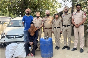 ਠੁੱਲੀਵਾਲ ਪੁਲਿਸ ਵੱਲੋਂ ਸ਼ਰਾਬ ਤੇ ਕਾਰ ਸਮੇਤ ਇੱਕ ਕਾਬੂ