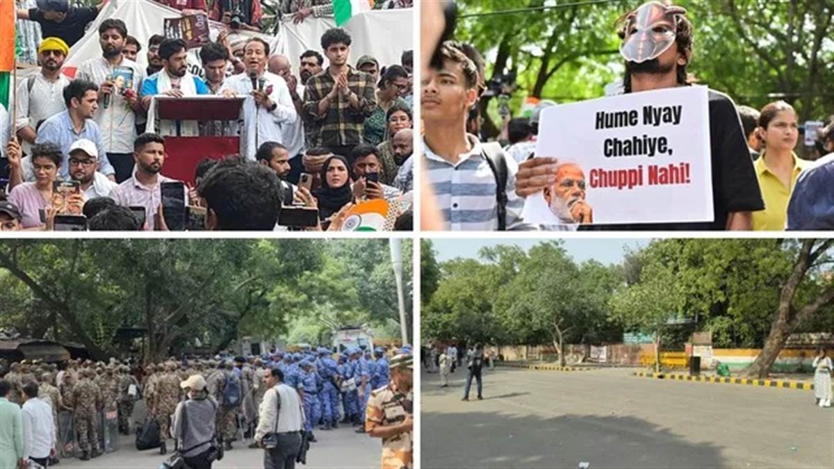 CJP Protest Delhi Highlights : ਕਾਕਰੋਚ ਜਨਤਾ ਪਾਰਟੀ ਦੇ ਸਾਰੇ ਨੇਤਾ ਜੰਤਰ-ਮੰਤਰ ਤੋਂ ਰਵਾਨਾ, ਪੁਲਿਸ  ਨੇ ਸੀਟੀ ਵਜਾ ਕੇ ਖਾਲੀ ਕਰਵਾਈ ਧਰਨੇ ਵਾਲੀ ਜਗ੍ਹਾ