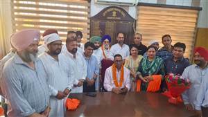ਚਰਨਜੀਤ ਸ਼ੈਰੀ ਨੇ ਸੰਭਾਲਿਆ ਨਗਰ ਕੌਂਸਲ ਆਦਮਪੁਰ ਦੇ ਪ੍ਰਧਾਨ ਦਾ ਅਹੁਦਾ