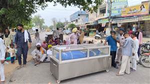 ਹਾਦਸੇ ’ਚ ਮ੍ਰਿਤਕ ਨੌਜਵਾਨ ਦੀ ਲਾਸ਼ ਚੌਂਕ ’ਚ ਰੱਖ ਕੇ ਲਾਇਆ ਧਰਨਾ,ਪੁਲਸ ’ਤੇ ਕਾਰਵਾਈ ਨਾ ਕਰਨ ਦੇ ਦੋਸ਼