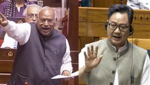 Monsoon Session : ਰਾਜ ਸਭਾ ’ਚ ਖੜਗੇ-ਰਿਜਿਜੂ ਵਿਚਾਲੇ ਤਿੱਖੀ ਬਹਿਸ, ਵਿਰੋਧੀ ਧਿਰ ਨੇ ਉਠਾਈ ਅਮਿਤ ਸ਼ਾਹ ਦੇ ਸਦਨ ’ਚ ਆਉਣ ਦੀ ਮੰਗ