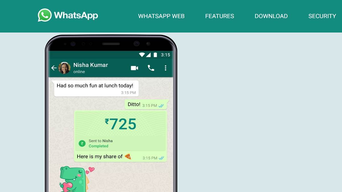 WhatsApp UPI Payment : WhatsApp ਰਾਹੀਂ ਕਰੋ ਭੁਗਤਾਨ, ਇਨ੍ਹਾਂ ਚਾਰ ਸਟੈੱਪਸ ਨੂੰ ਕਰੋ ਫਾਲੋ