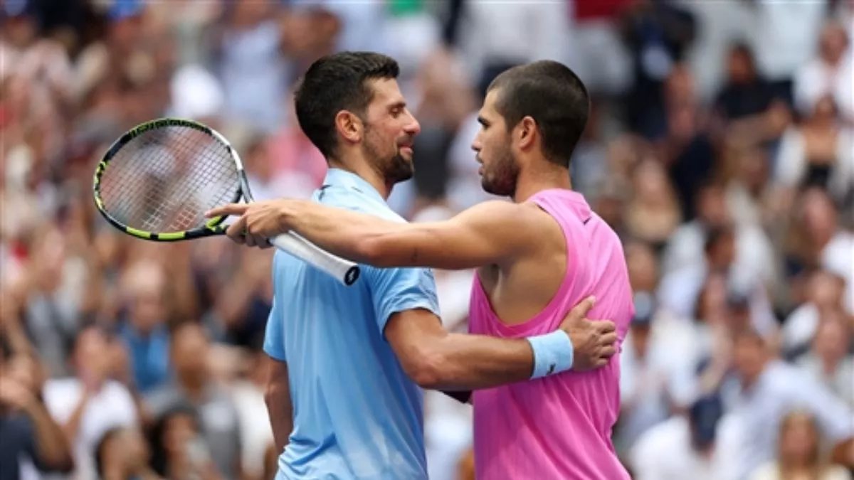 US Open 2025 : ਅਲਕਾਰਾਜ਼ ਨੇ ਰੋਕਿਆ ਨੋਵਾਕ ਜੋਕੋਵਿਚ ਦਾ ਜੇਤੂ ਰੱਥ, ਫਾਈਨਲ 'ਚ ਪੁਰਾਣੇ 'ਦੁਸ਼ਮਣ' ਨਾਲ ਹੋਵੇਗੀ ਟੱਕਰ