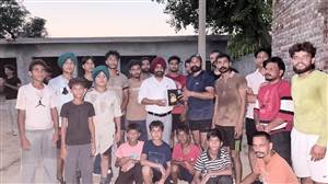 ਘੱਗਾ ਵਿਖੇ ਨੌਜਵਾਨਾਂ ਨੂੰ ਖੇਡਾਂ ਪ੍ਰਤੀ ਕੀਤਾ ਜਾਗਰੂਕ